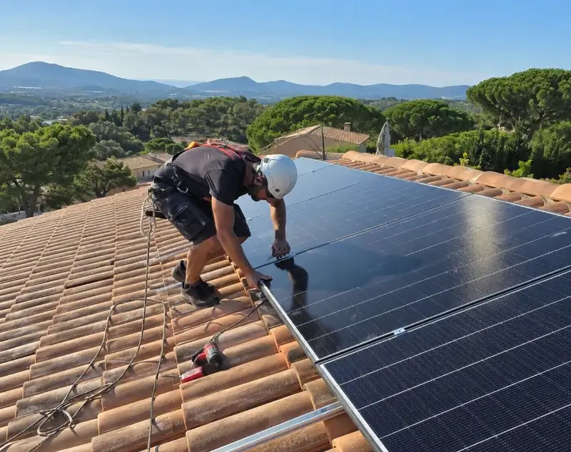 Installateur panneaux solaires Lens-Lestang — pose photovoltaïque sur toiture