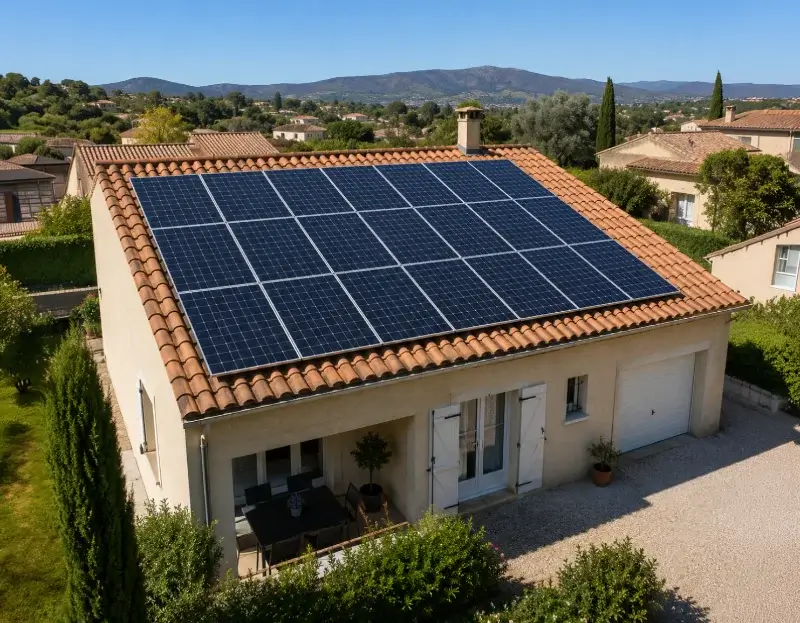 Prime à l'autoconsommation panneaux solaires Lens-Lestang — aide financière de l'État